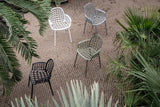 Zuiver Albert Kuip Garden Chair m/armlener, grønn