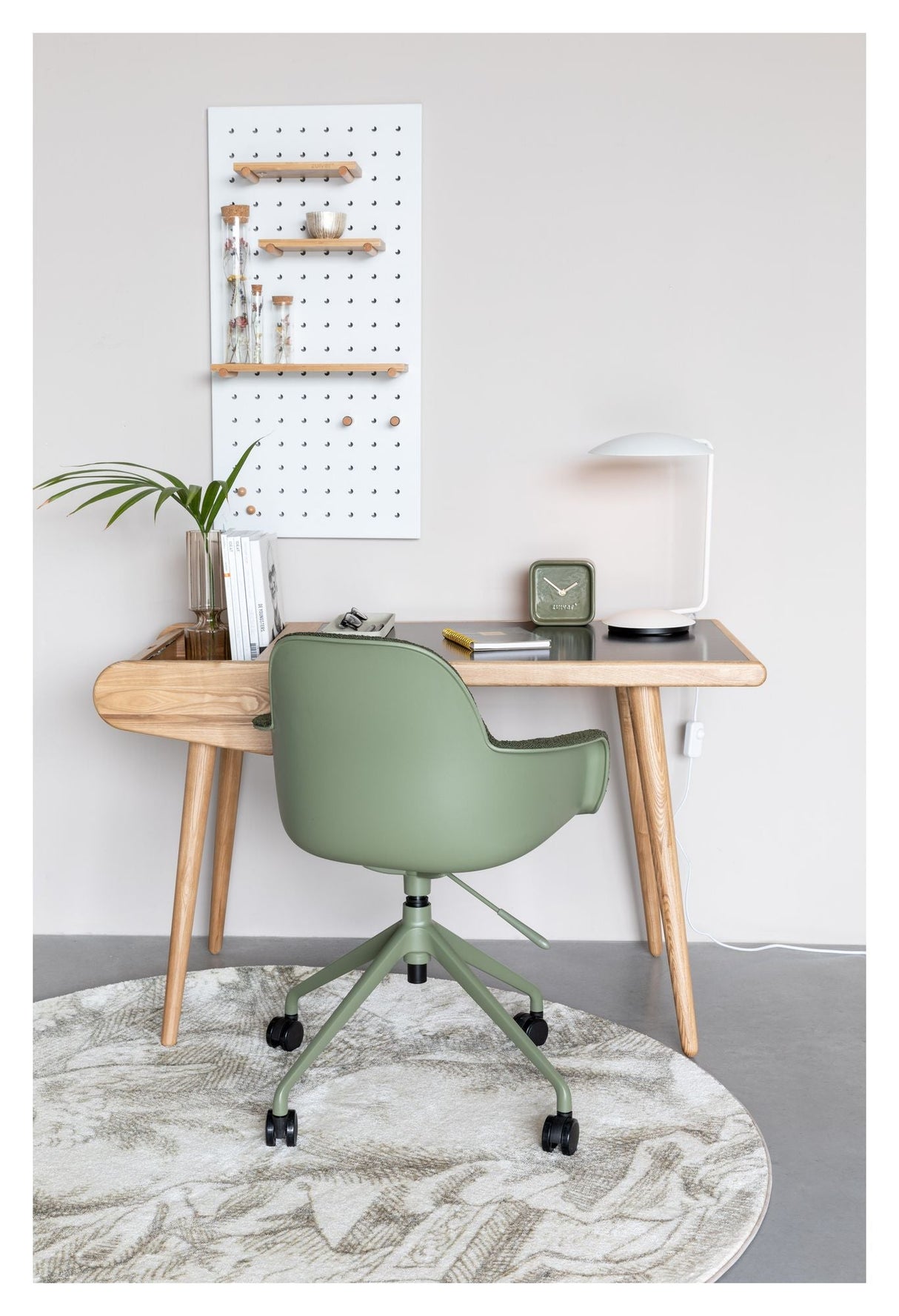 Zuiver Albert Kuip Office Chair, Green