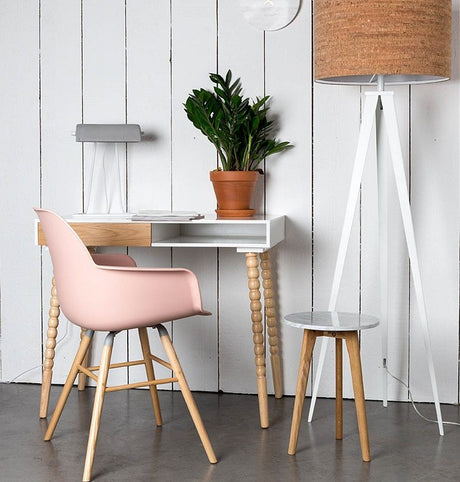 Zuiver Albert Kuip Dining Chair Armrests - Pink