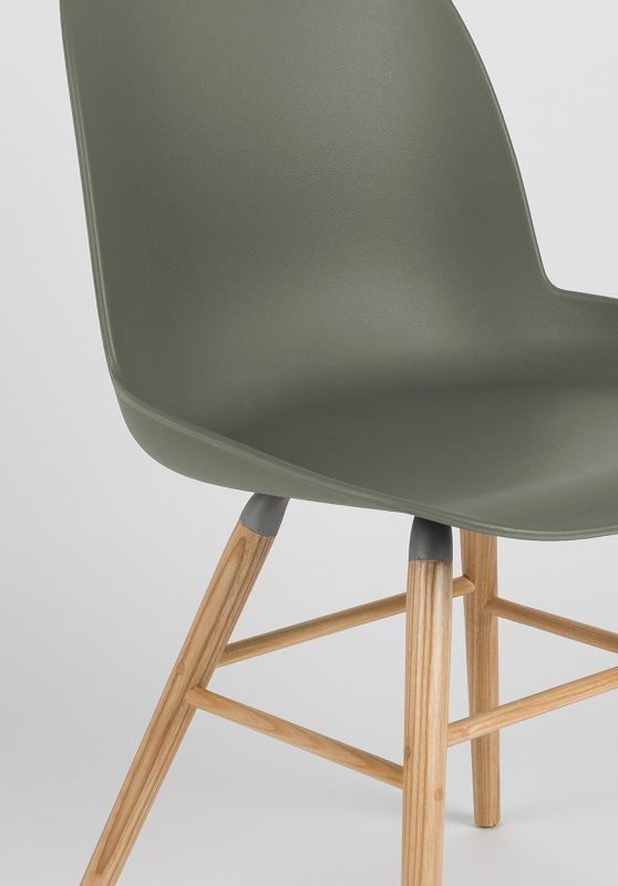 Zuiver Albert Kuip Dining Chair, Green