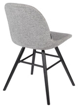 Zuiver Albert Kuip Dining Chair, Light Grey Stoff