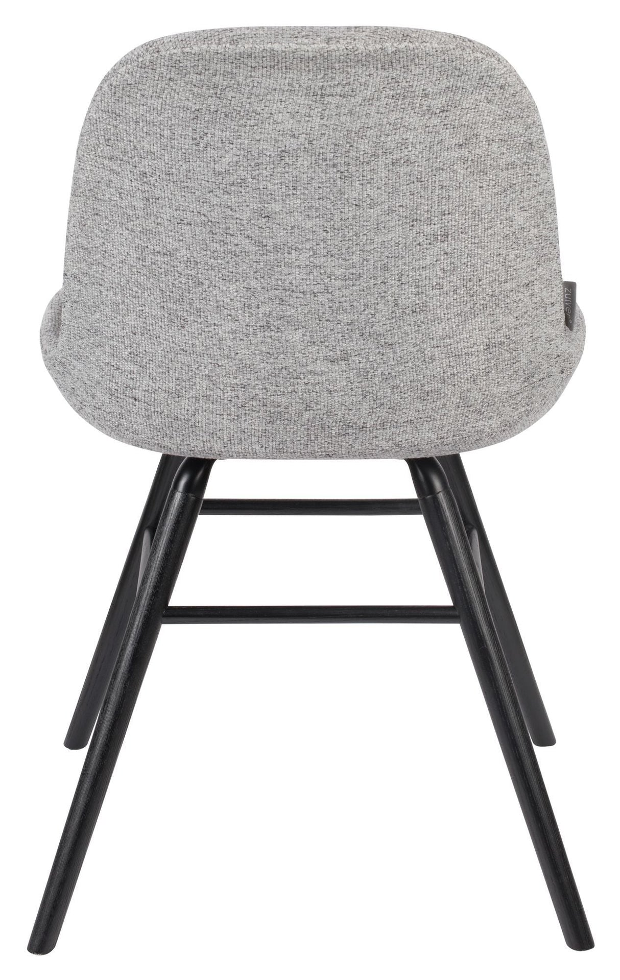 Zuiver Albert Kuip Dining Chair, Light Grey Stoff