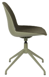 Albert Kuip Dining Chair with Swivel Foot, Green