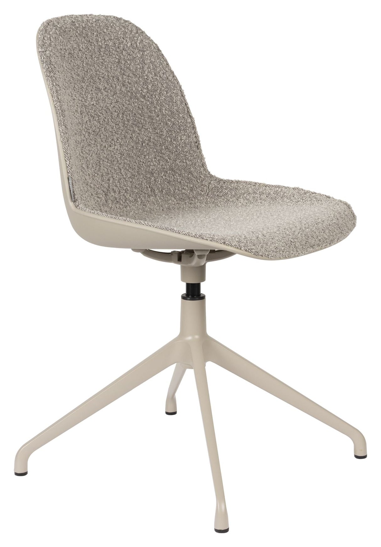 Albert Kuip Dining Chair with Swivel Foot, Taupe