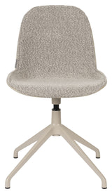 Albert Kuip Dining Chair with Swivel Foot, Taupe