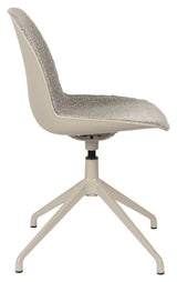 Albert Kuip Dining Chair with Swivel Foot, Taupe