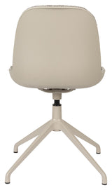 Albert Kuip Dining Chair with Swivel Foot, Taupe