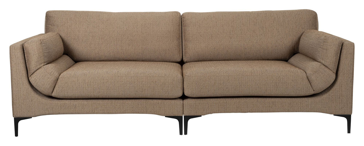 Balkong 3-per. Sofa, brun