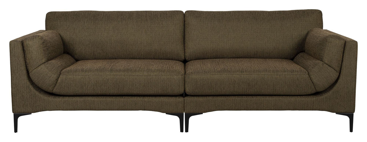 Balkong 3-per. Sofa, mørkegrønn