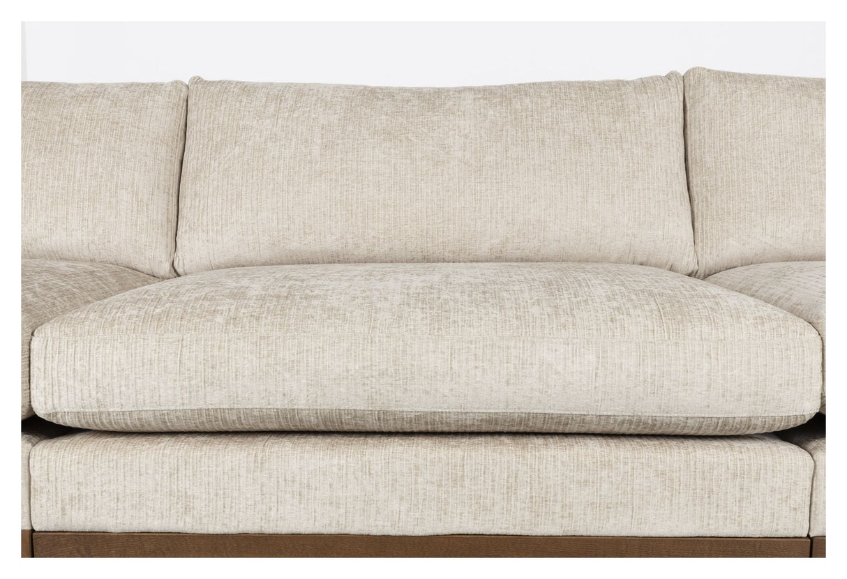 Blossom 4,5 pers. Sofa, sand