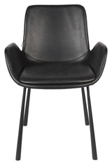 Zuiver Brit LL Dining Chair - Svart