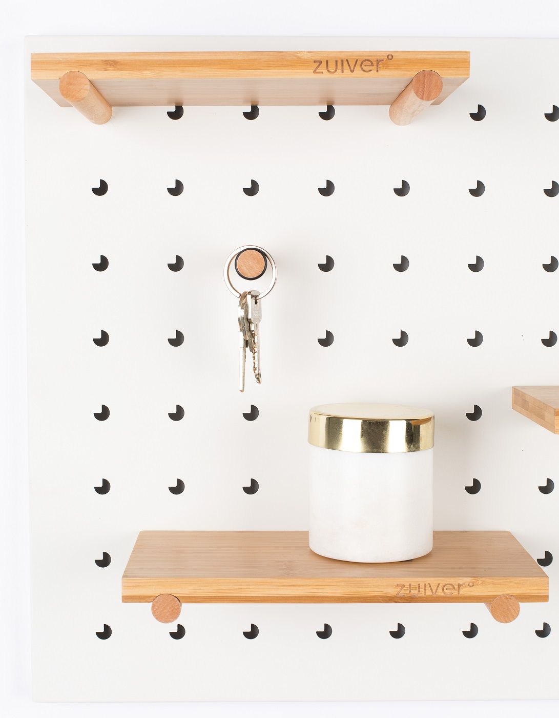 Zuiver Bundy Pegboard - hvit