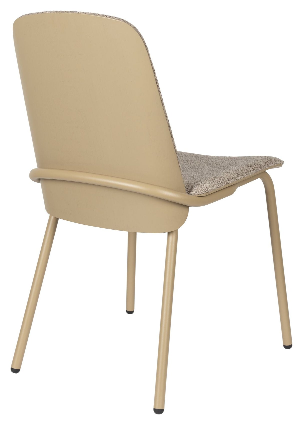 Klipp spisesteder - beige stoff