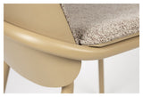 Klipp spisesteder - beige stoff