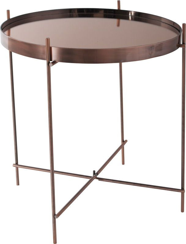 Zuiver Cupid Tray Table - Kobber - Ø43