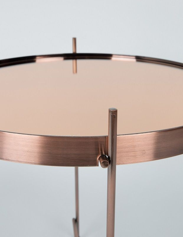 Zuiver Cupid Tray Table - Kobber - Ø43