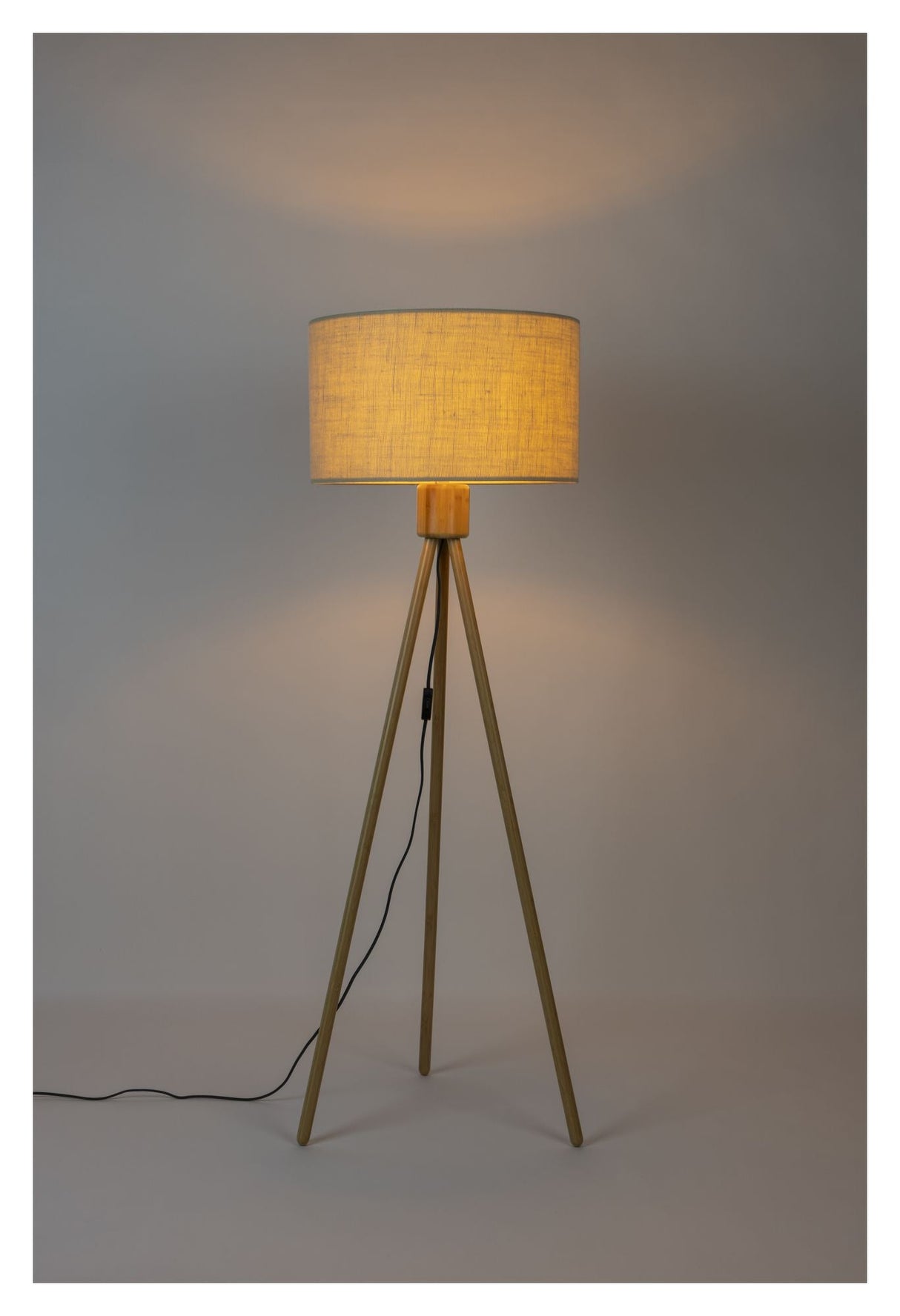 Zuiver Fan Floor Lamp Bambus