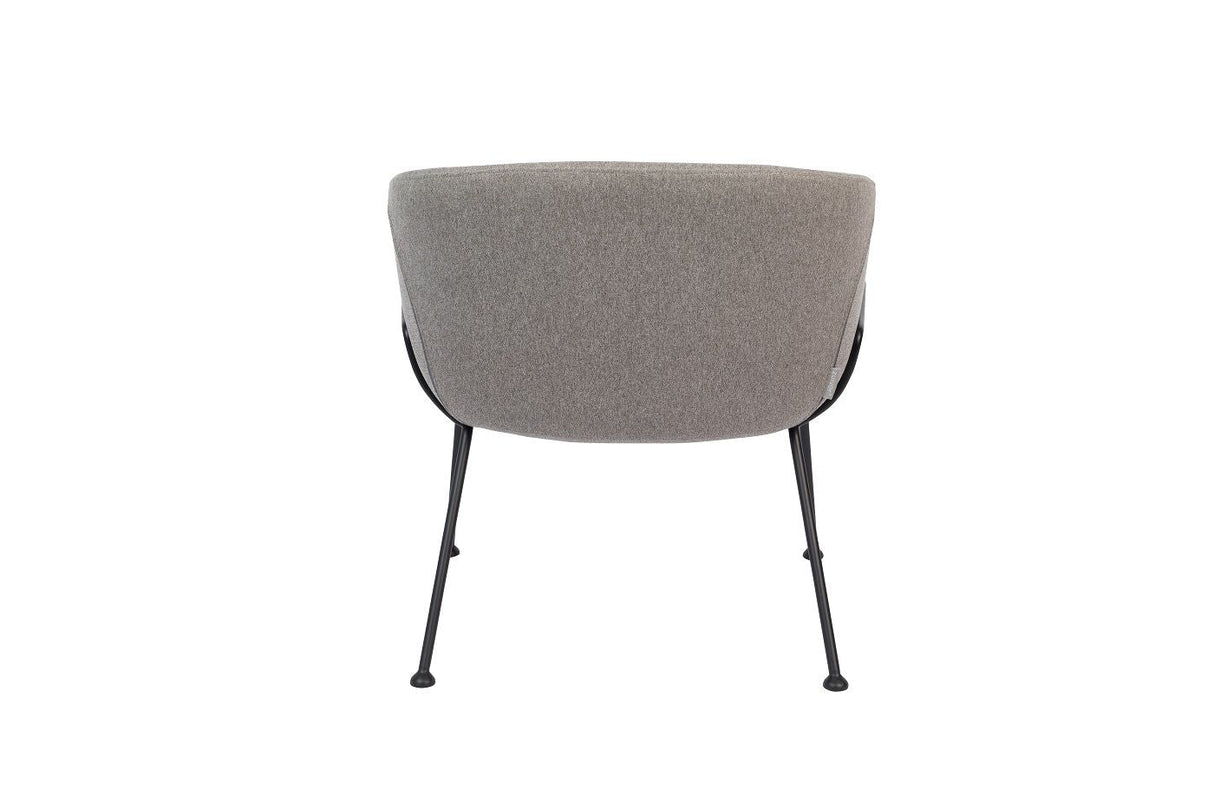 Zuiver Feston Lounge Chair - Grå stoff