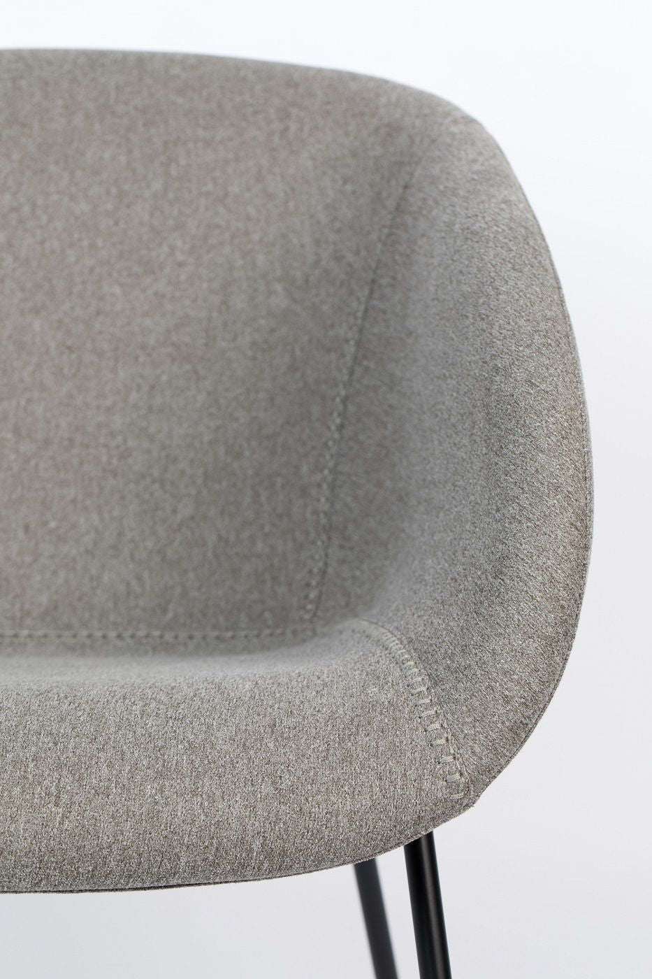 Zuiver Feston Lounge Chair - Grå stoff