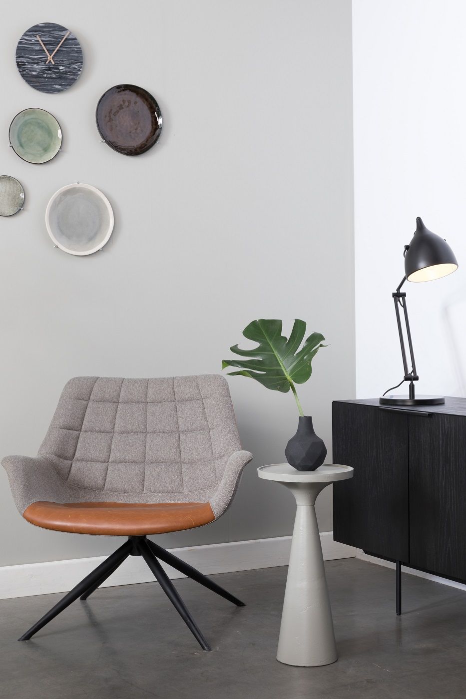 Zuiver Floss Side Table Ø28 - Grå