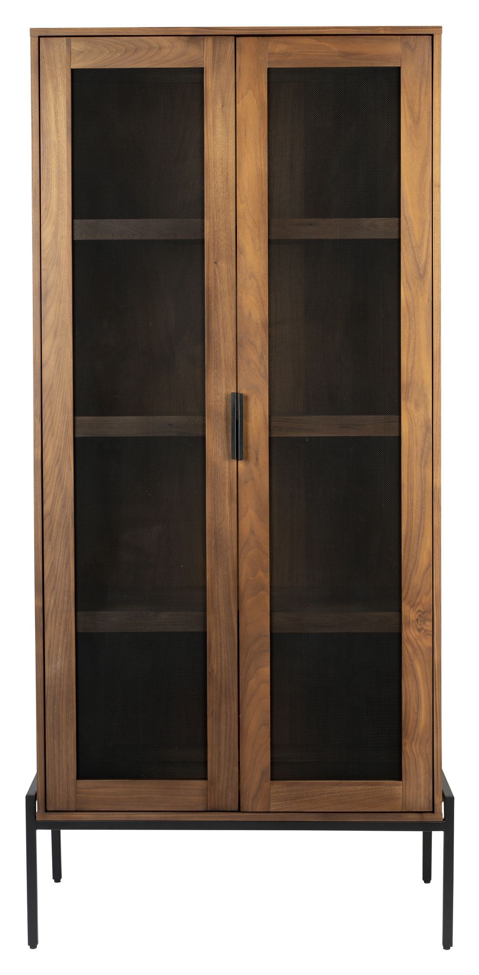 Zuiver Hardy Wine Cabinet - Walnut Define/Black