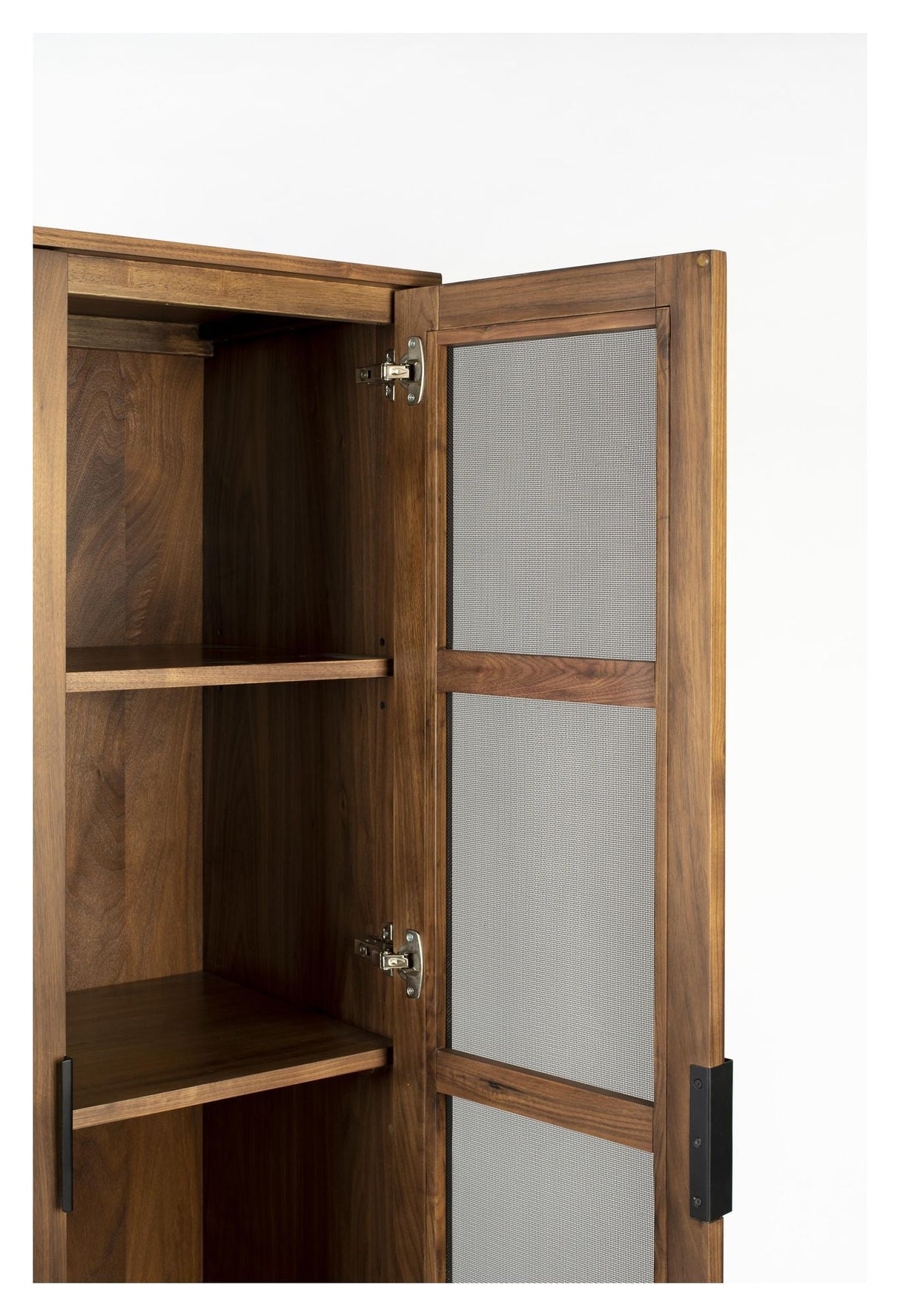 Zuiver Hardy Wine Cabinet - Walnut Define/Black