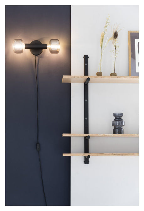 Zuiver Hawk Wall Lamp - Svart