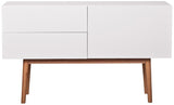 Zuiver High on Wood Sideboard - White - B: 120