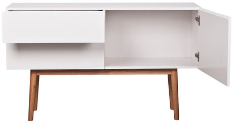 Zuiver High on Wood Sideboard - White - B: 120