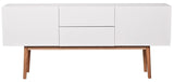 Zuiver High on Wood Sideboard - White - B: 160