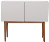 Zuiver High on Wood Sideboard - White - B: 90