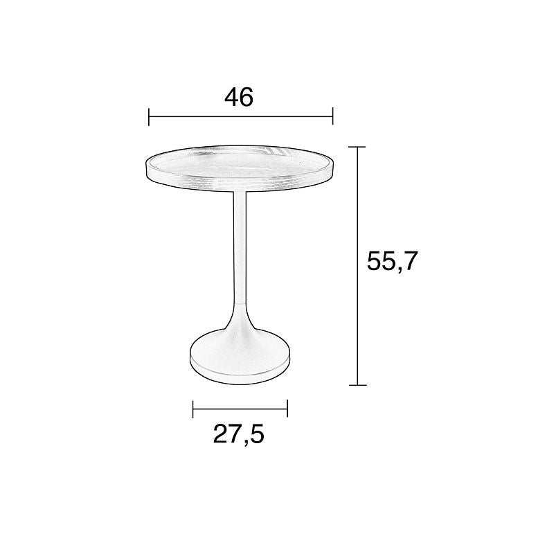 Zuiver Jason sidebord - svart