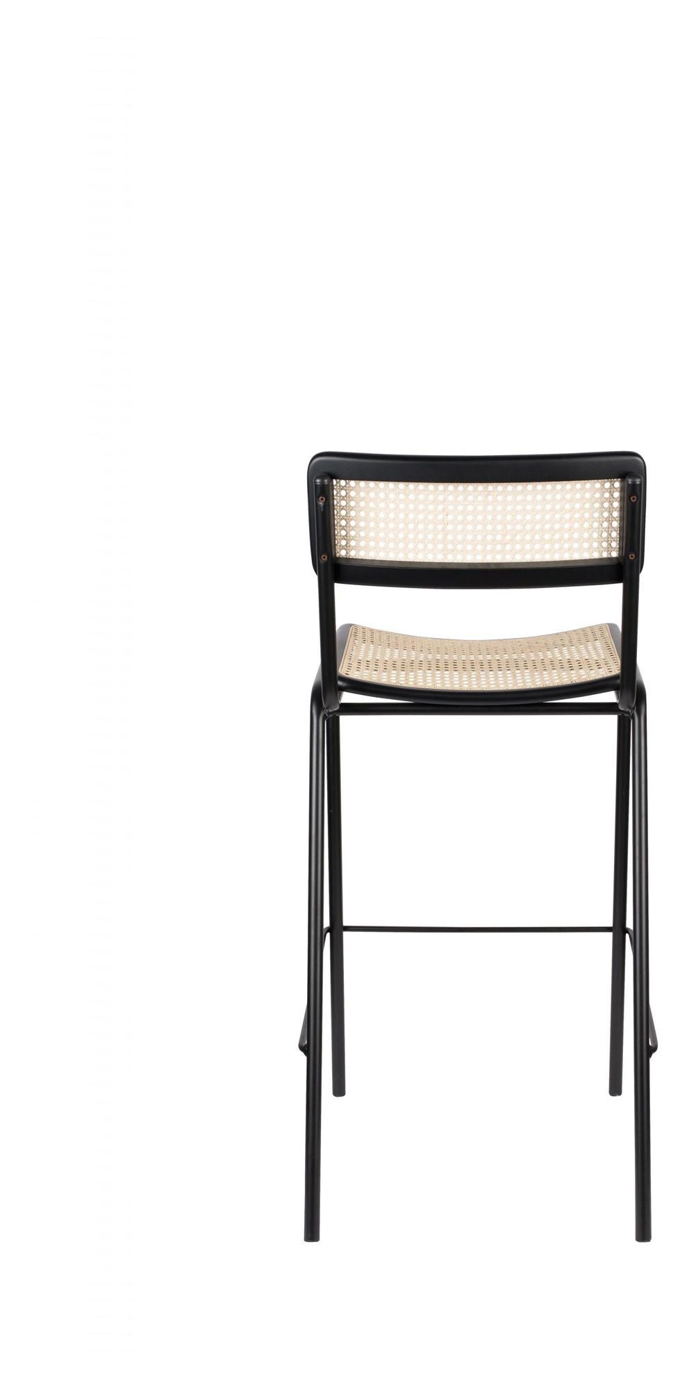 Zuiver Jort Bar Chair - Black/Nature