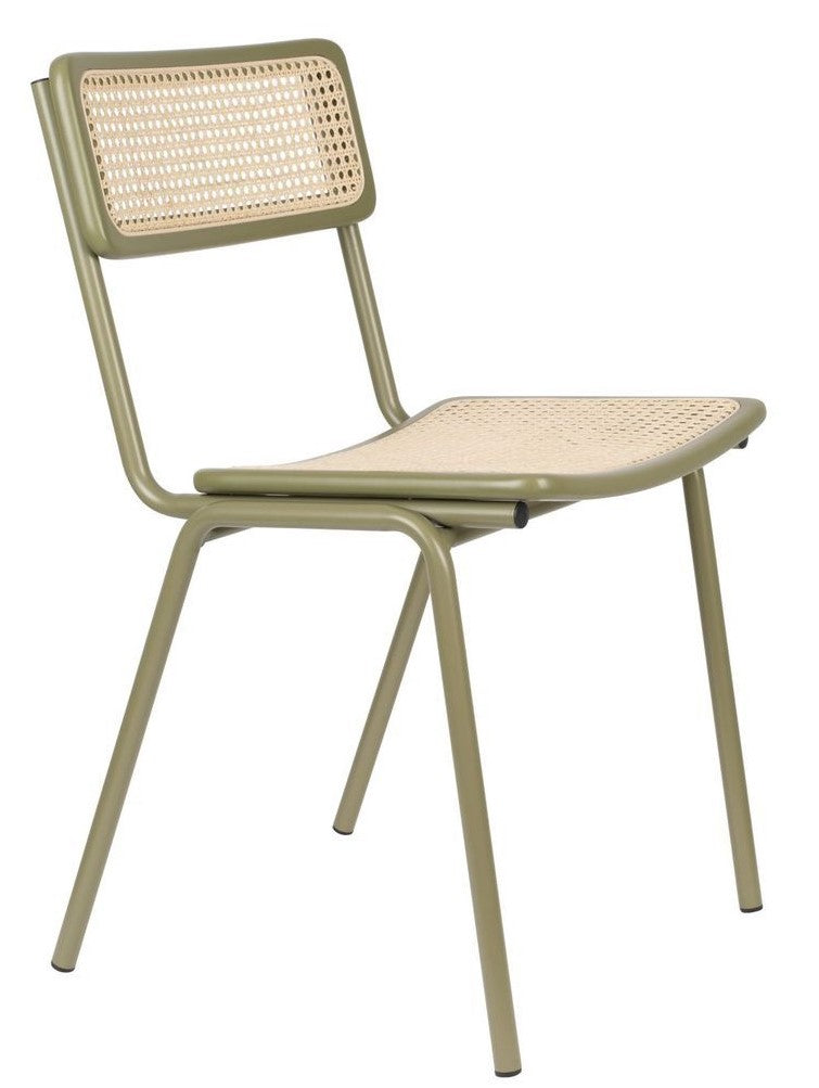 Zuiver Jort Dining Chair - Green/Nature