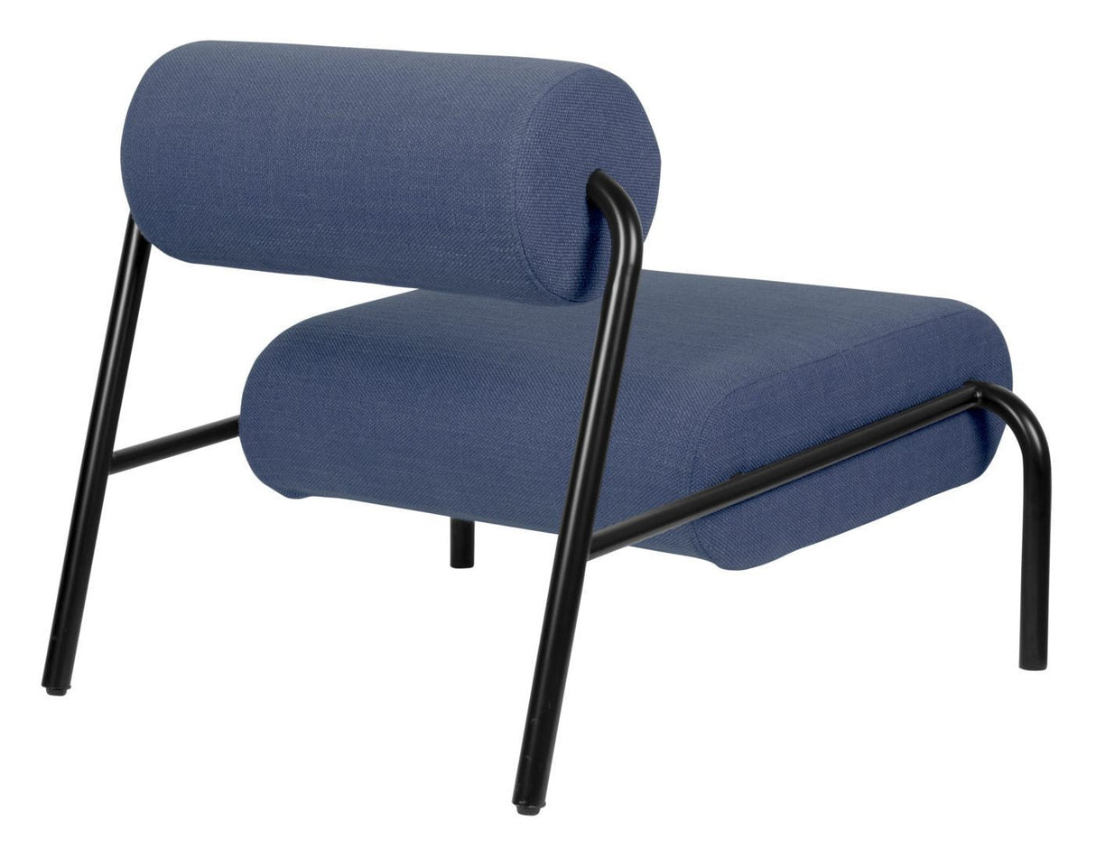 Zuiver Lekima Lounge Chair - Mørkeblå