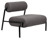 Zuiver Lekima Lounge Chair - Dark Grey