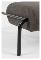 Zuiver Lekima Lounge Chair - Dark Grey