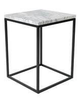 Zuiver Marble Power Side Table - White