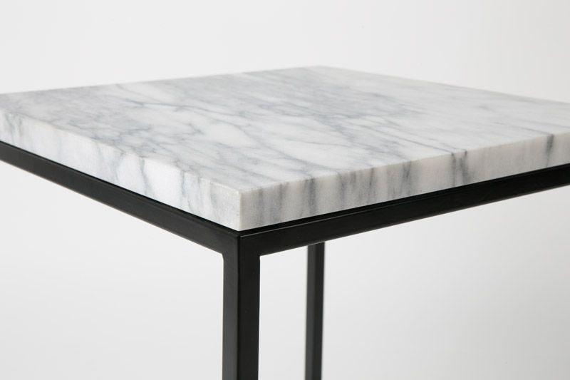 Zuiver Marble Power Side Table - White