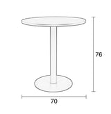 Zuiver Metsu Bistro Table Ø70 - Grønn