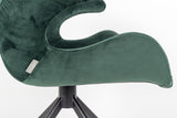 Zuiver Mia Dining Chair m/armlener - Grønn