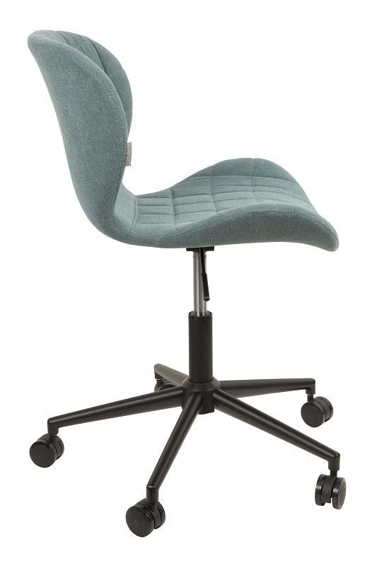 Zuiver OMG Office Chair - Blått stoff