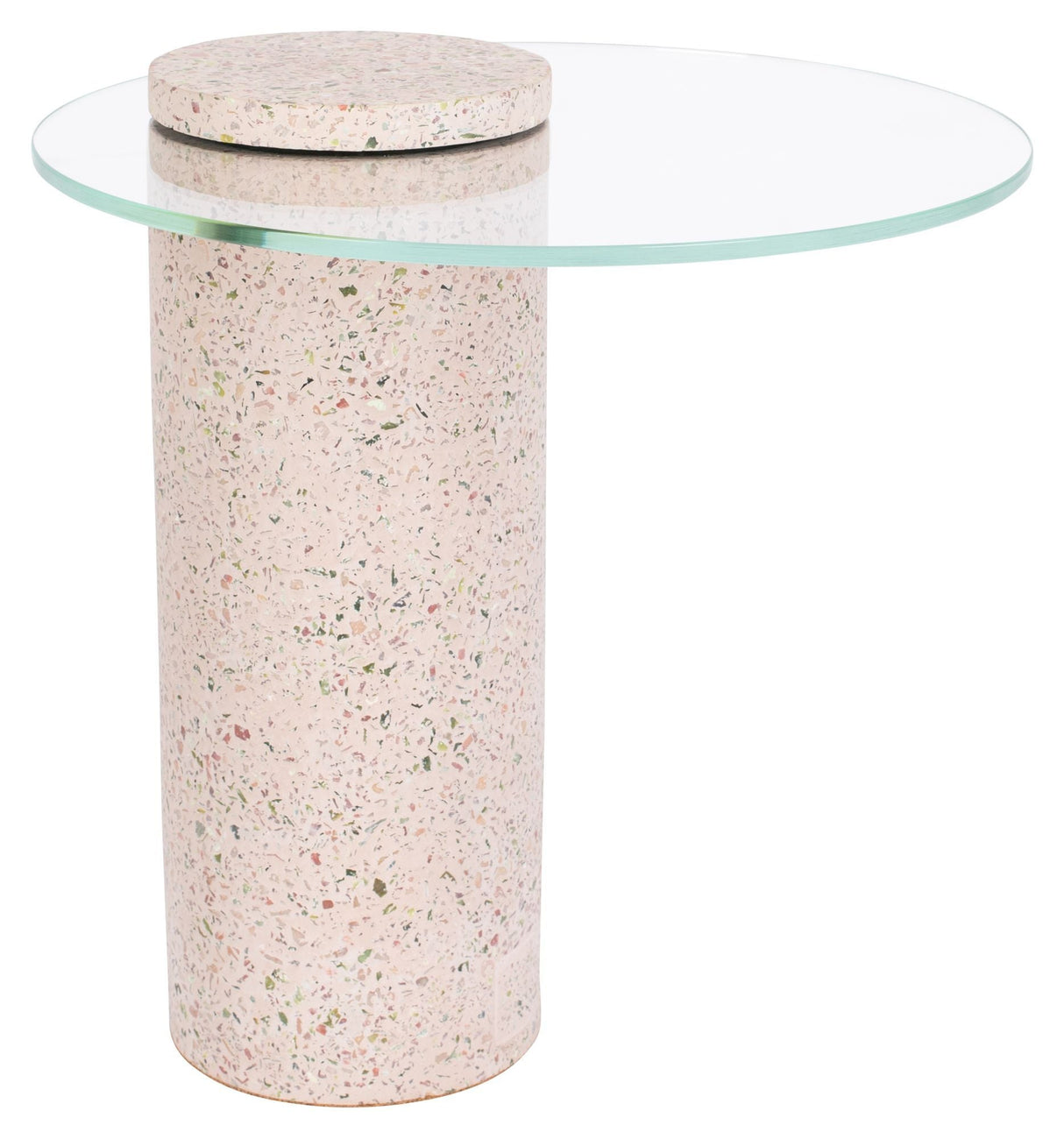 Zuiver Rosalina sidebord - Pink Terrazzo, Ø40