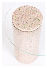 Zuiver Rosalina sidebord - Pink Terrazzo, Ø40