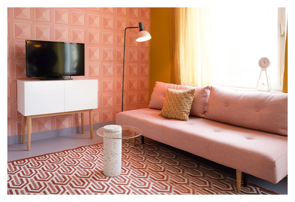 Zuiver Rosalina sidebord - Pink Terrazzo, Ø40