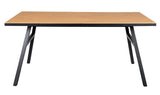 Zuiver Seth Dining Table 180x90 - Svart/natur