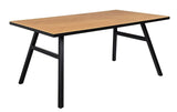 Zuiver Seth Dining Table 180x90 - Svart/natur