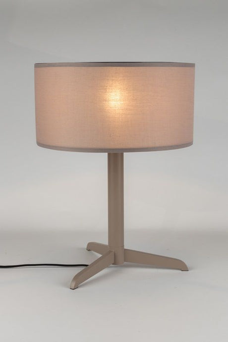 Zuiver Shelby Table Lamp Ø36 - Taupe