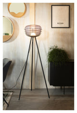 Zuiver Smokey Floor Lamp - Røkt glass