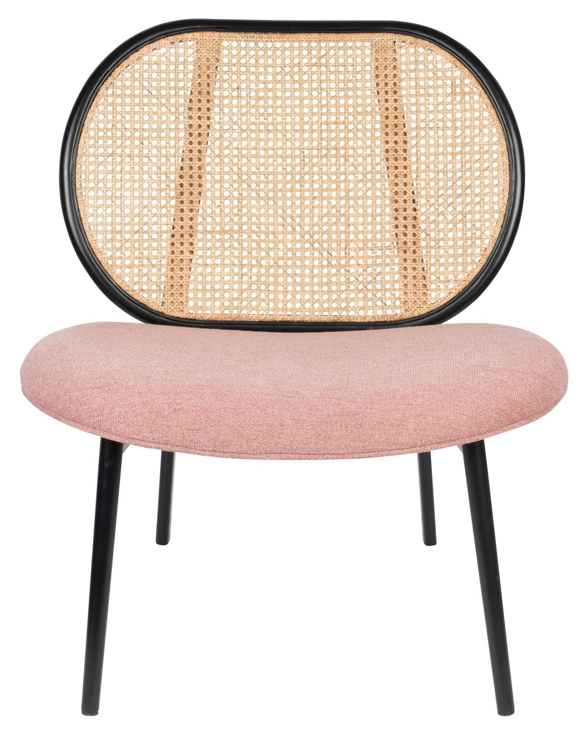 Zuiver Spike Lounge Chair - Pink/Nature